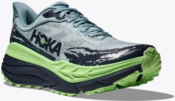 HOKA Men's Stinson 7 Shoes in Druzy/Anchor - Image 6