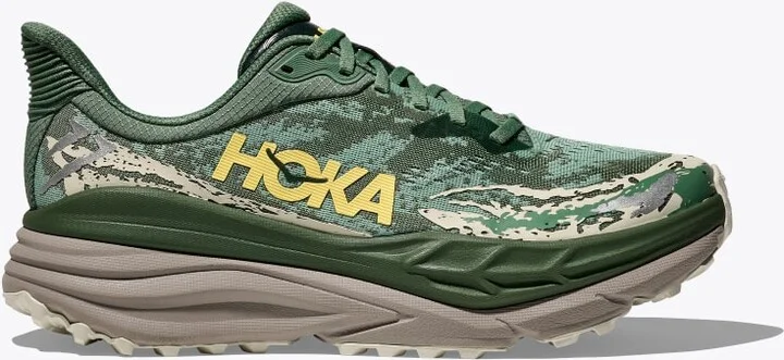 HOKA Men's Stinson 7 Shoes in Fern/Cement