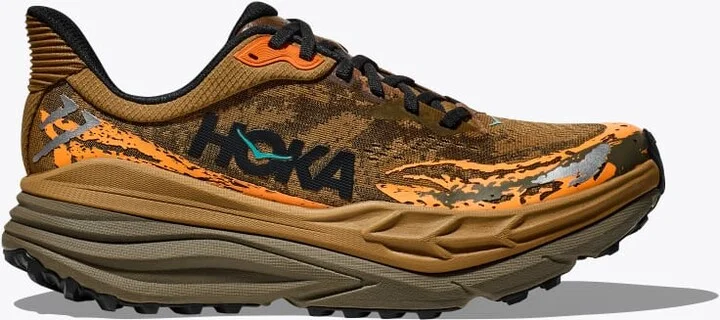 HOKA Men's Stinson 7 Shoes in Honey/Antique Olive