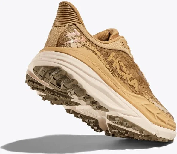 HOKA Men's Stinson 7 Shoes in Wheat/Shifting Sand - Image 4