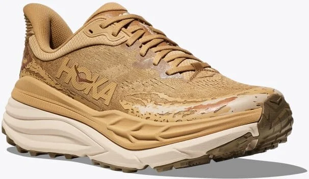 HOKA Men's Stinson 7 Shoes in Wheat/Shifting Sand - Image 6