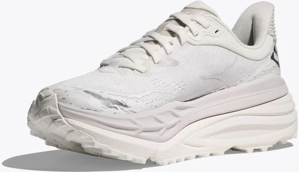 HOKA Men's Stinson 7 Shoes in White/White - Image 3