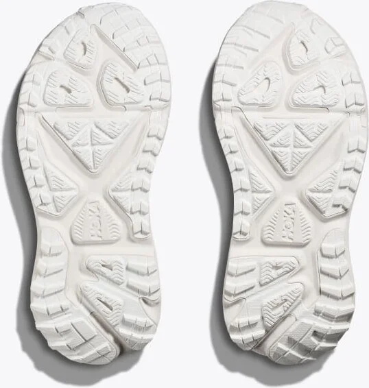 HOKA Men's Stinson 7 Shoes in White/White - Image 7