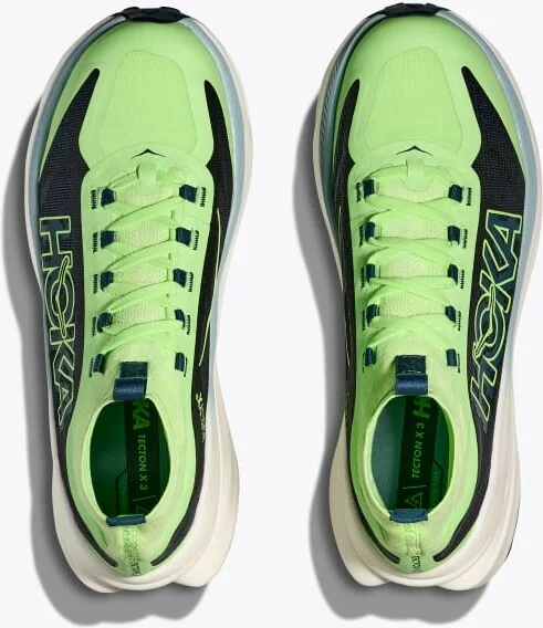 HOKA Men's Tecton X 3 Shoes in Tart Apple/Blue Twilight - Image 2