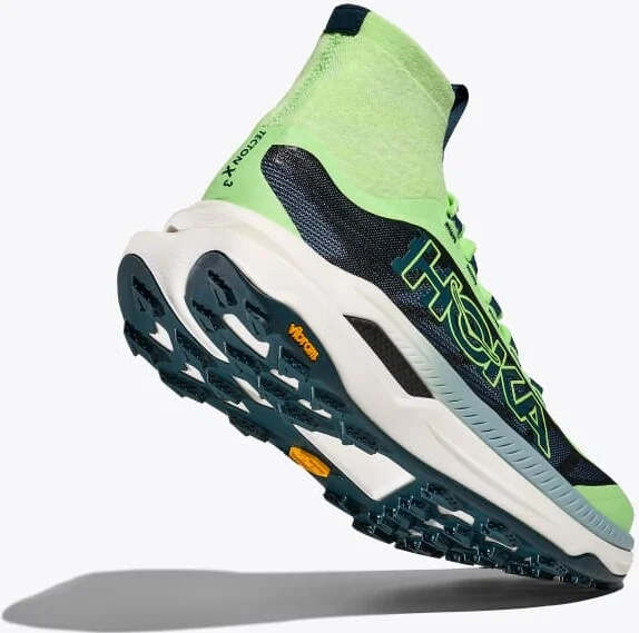 HOKA Men's Tecton X 3 Shoes in Tart Apple/Blue Twilight - Image 4