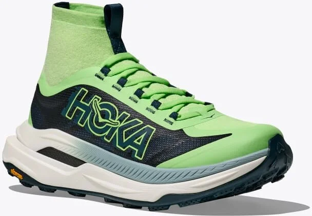 HOKA Men's Tecton X 3 Shoes in Tart Apple/Blue Twilight - Image 6