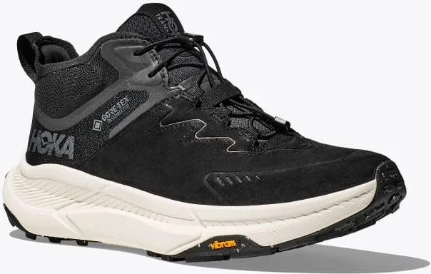 HOKA Men's Transport Chukka GTX Shoes in Black/Alabaster - Image 6