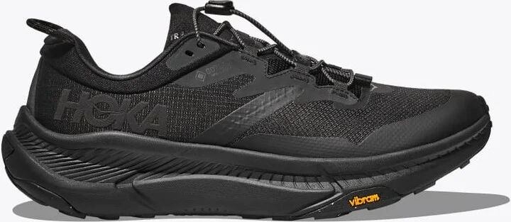 HOKA Men's Transport GTX Shoes in Black/Black