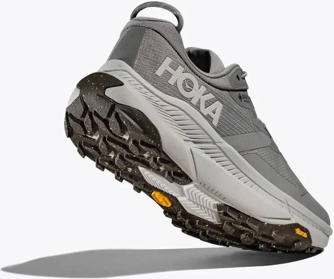 HOKA Men's Transport GTX Shoes in Galactic Grey/Stardust - Image 4