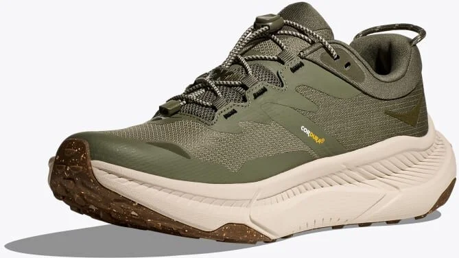 HOKA Men's Transport GTX Shoes in Slate/Oat Milk - Image 3