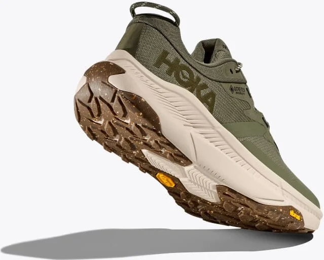 HOKA Men's Transport GTX Shoes in Slate/Oat Milk - Image 4
