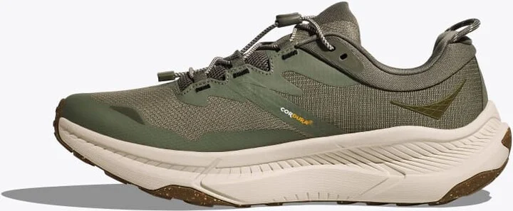 HOKA Men's Transport GTX Shoes in Slate/Oat Milk - Image 8