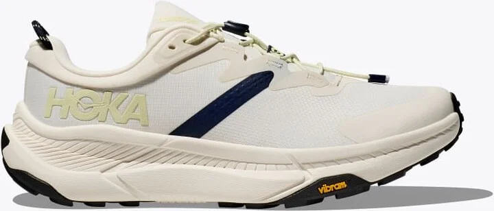 HOKA Men's Transport Shoes in Alabaster/Varsity Navy