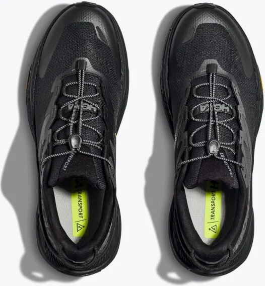 HOKA Men's Transport Shoes in Black/Black - Image 2