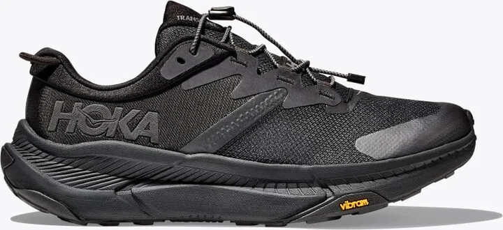HOKA Men's Transport Shoes in Black/Black