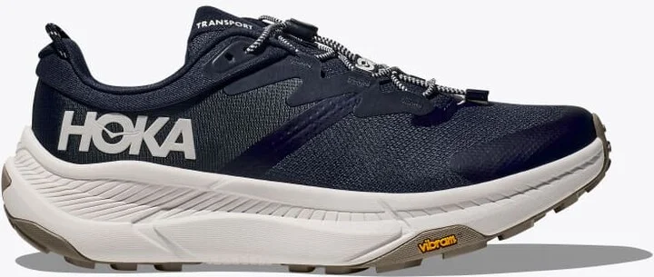 HOKA Men's Transport Shoes in Varsity Navy/White