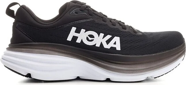 Hoka One One Bondi 8 Lace-Up Sneakers