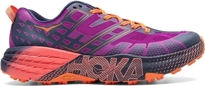 Hoka One One Speedgoat 2 Lace-Up Sneakers