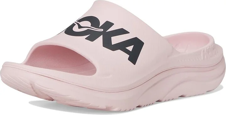 Hoka Ora Athletic Slide Shoes Carnation/Black : Men's 5 - Women's 7 Medium, Synthetic - Image 5