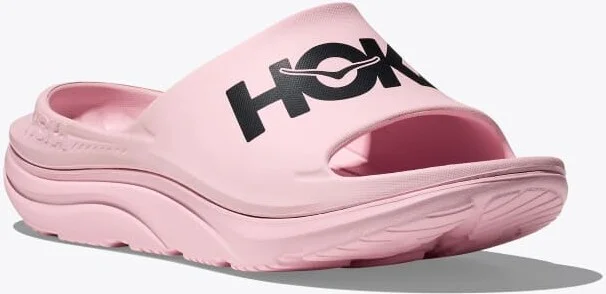 HOKA Ora Athletic Slide Shoes in Carnation/Black - Image 6