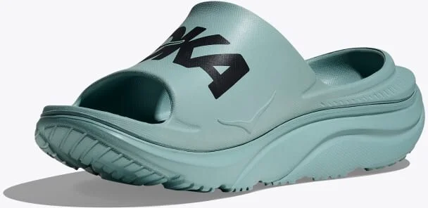HOKA Ora Athletic Slide Shoes in Druzy/Black - Image 3