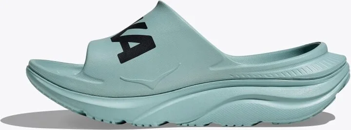 HOKA Ora Athletic Slide Shoes in Druzy/Black - Image 8
