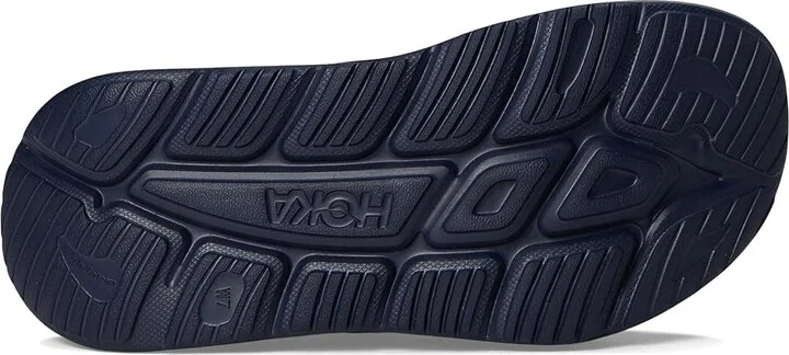 Hoka Ora Athletic Slide Shoes Varsity Navy/White : Men's 7 - Women's 9 Medium, Synthetic - Image 3