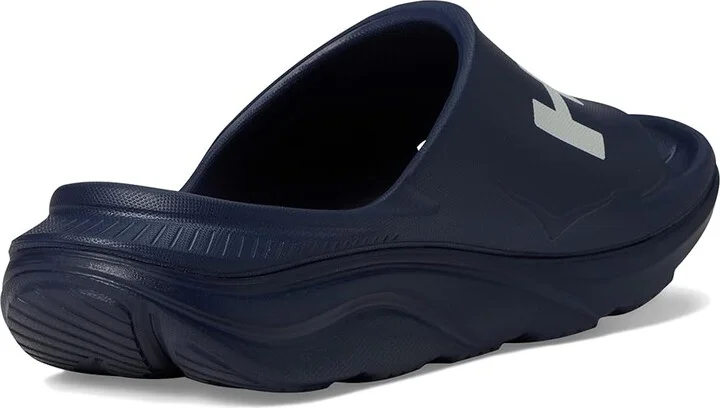 Hoka Ora Athletic Slide Shoes Varsity Navy/White : Men's 7 - Women's 9 Medium, Synthetic - Image 4