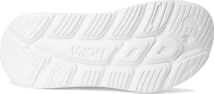 Hoka Ora Athletic Slide Shoes White/Black : Men's 4 - Women's 6 Medium, Synthetic - Image 3
