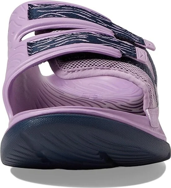 Hoka Ora Luxe Sandals Violet Bloom/Outer Space : Men's 13 - Women's 15 Medium, Textile/Synthetic - Image 2