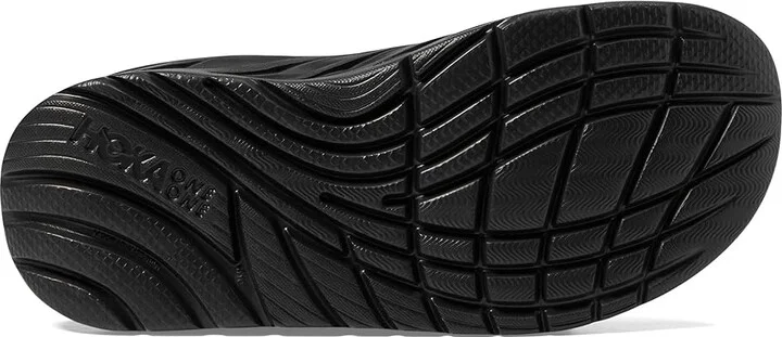 Hoka Ora Recovery Flip Men's Running Shoes Black/Dark Gull Gray : 7 D - Medium, Synthetic - Image 4