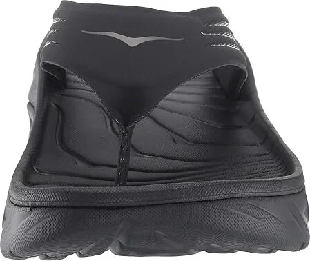 Hoka Ora Recovery Flip Men's Running Shoes Black/Dark Gull Gray : 7 D - Medium, Synthetic - Image 6