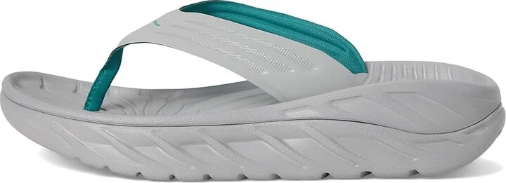 Hoka Ora Recovery Flip Men's Running Shoes Stellar Grey/Oceanic : 13 D - Medium, Synthetic - Image 6