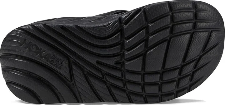 Hoka Ora Recovery Flip Women's Running Shoes Black/Dark Gull Gray 1 : 5 B - Medium, Synthetic - Image 3