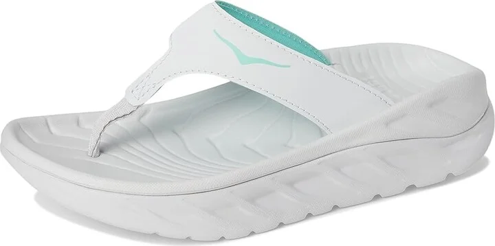 Hoka Ora Recovery Flip Women's Running Shoes Cosmic Grey/Seafoam : 11 B - Medium, Synthetic - Image 5