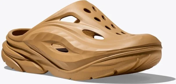 HOKA Ora Recovery Mule in Wheat/Wheat - Image 6