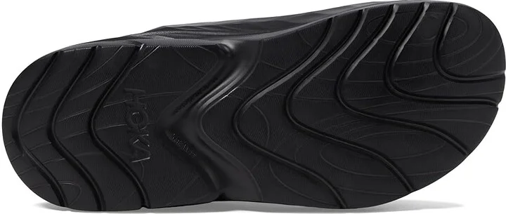 Hoka Ora Recovery Mule Shoes Black/Black : Men's 10 - Women's 12 Medium, Synthetic - Image 3