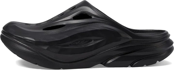 Hoka Ora Recovery Mule Shoes Black/Black : Men's 10 - Women's 12 Medium, Synthetic - Image 5