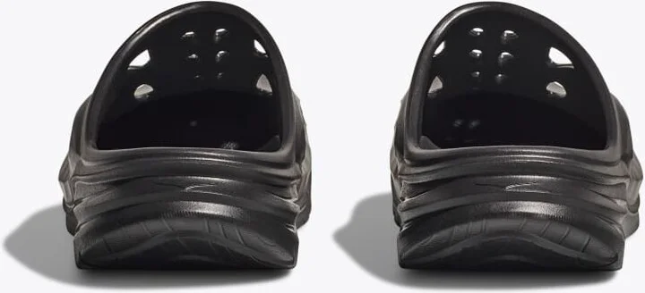 HOKA Ora Recovery Mule Shoes in Black/Black - Image 5