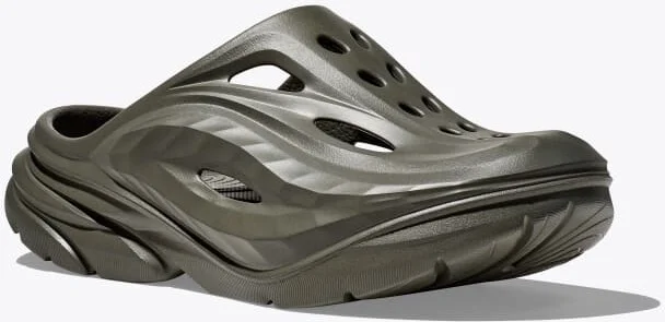 HOKA Ora Recovery Mule Shoes in Slate/Slate - Image 6