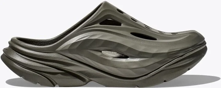 HOKA Ora Recovery Mule Shoes in Slate/Slate