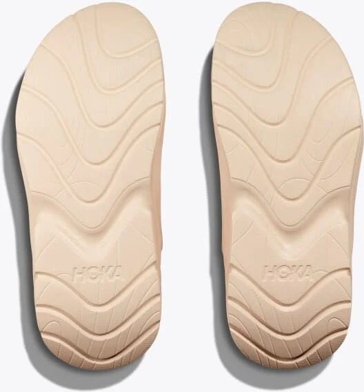HOKA Ora Recovery Mule Shoes in Vanilla/Vanilla - Image 7