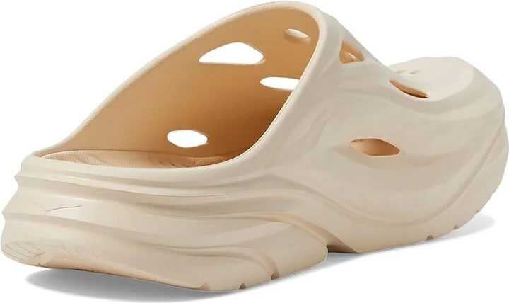 Hoka Ora Recovery Mule Shoes Vanilla/Vanilla : Men's 10 - Women's 12 Medium, Synthetic - Image 4