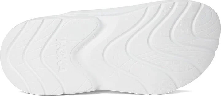 Hoka Ora Recovery Mule Shoes White/White : Men's 3 - Women's 5 Medium, Synthetic - Image 3