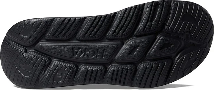 Hoka Ora Recovery Slide 3 Shoes Black/Black : Men's 3 - Women's 5 Medium - Image 2