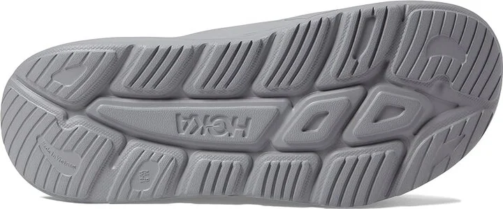 Hoka Ora Recovery Slide 3 Shoes Grey/Grey : Men's 10 - Women's 12 Medium - Image 2