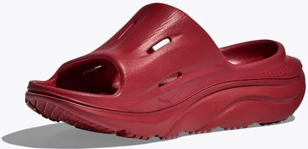HOKA ORA Recovery Slide 3 Shoes in Pepper/Pepper - Image 3