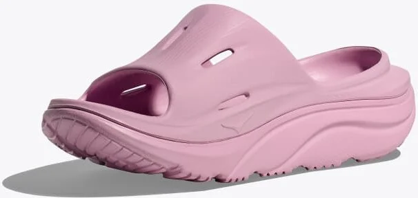 HOKA ORA Recovery Slide 3 Shoes in Pink Twilight/Pink Twilight - Image 3