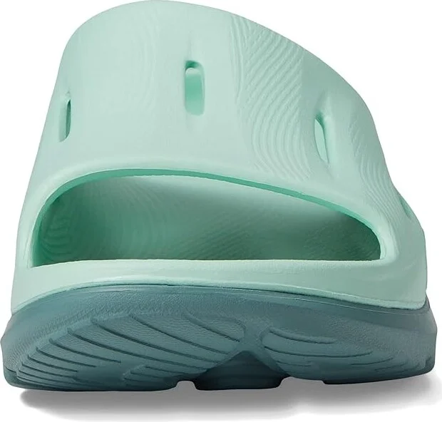 Hoka Ora Recovery Slide 3 Shoes Mist Green/Trellis : Men's 11 - Women's 13 Medium - Image 2