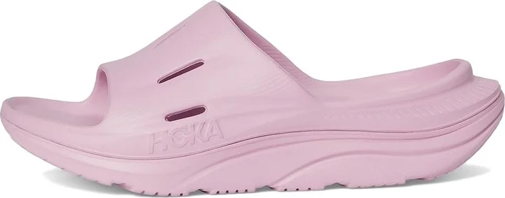 Hoka Ora Recovery Slide 3 Shoes Pink Twilight/Pink Twilight : Men's 10 - Women's 12 Medium - Image 6